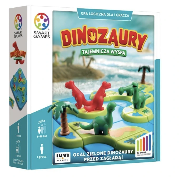 Smart Games Dinozaury Tajemnicza Wyspa (PL) IUVI